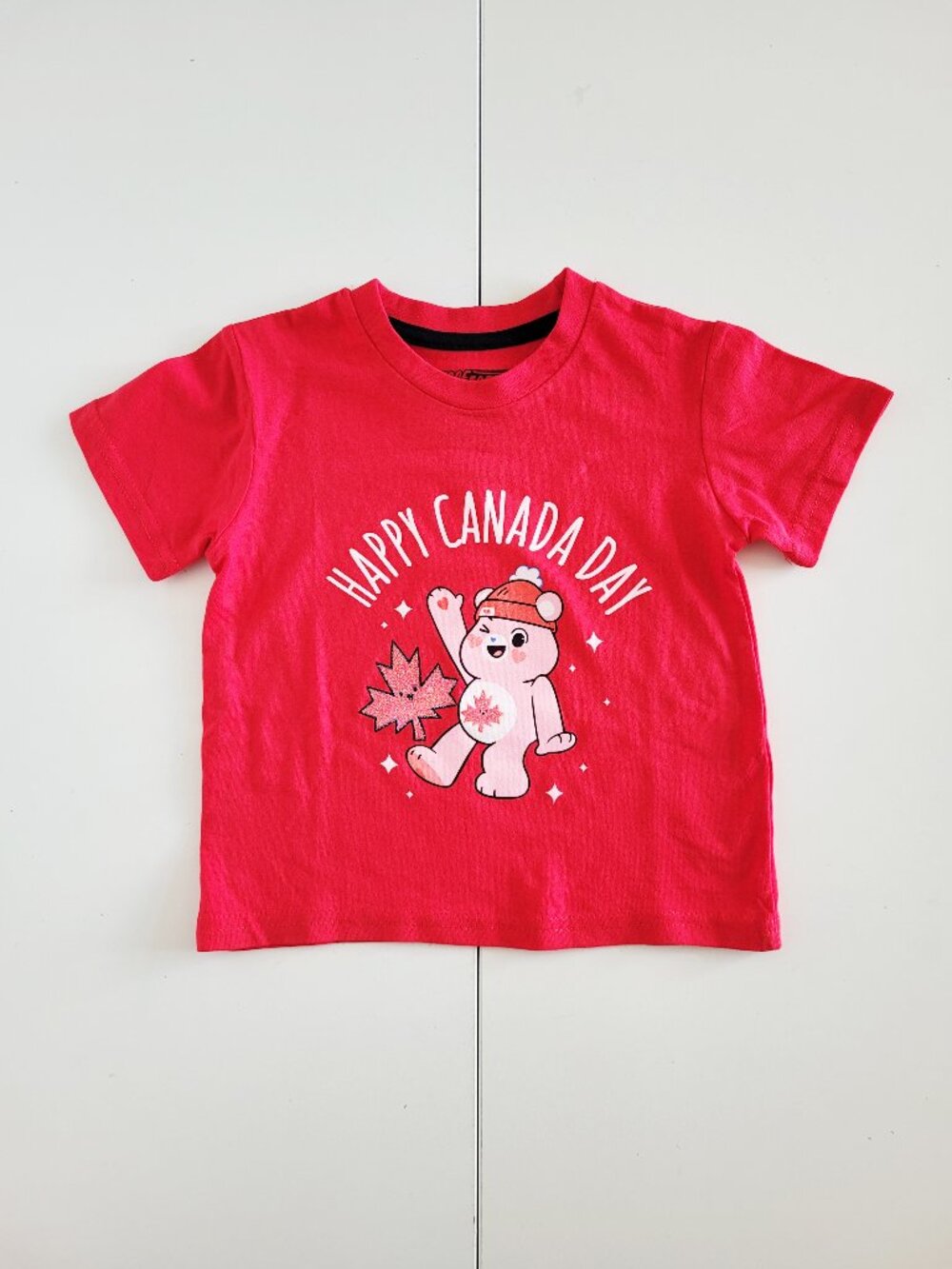 Care Bears - Happy Canada Day T-shirt NWT - 2T